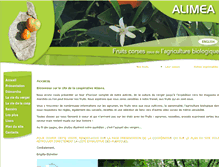Tablet Screenshot of alimea.fr